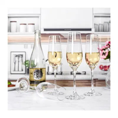 Großhandel hochwertiger, einzigartiger, dekorativer Wein-Stielgläser-Kristallglas-Champagnerkelch
